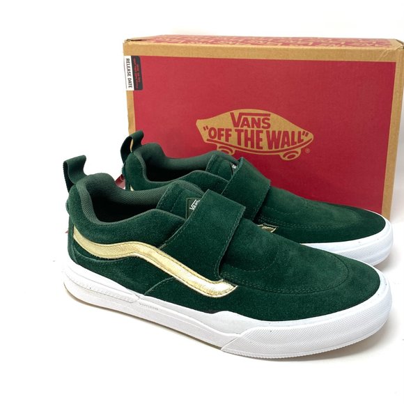 🍃Sale🍃 VANS Kyle Pro 2 Snake Junt Forest Gold Suede Women's Size VN0A4UW30WC - Picture 7 of 11
